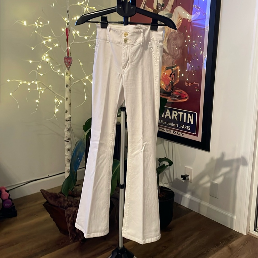 Stretch Fit “White”  Pant